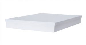 Boite de rangement blanche au format A2