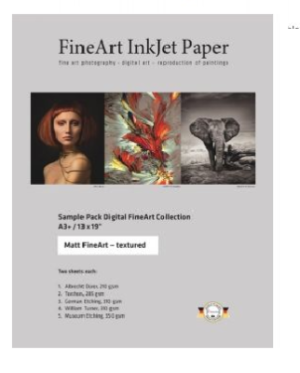 Matt FineArt - textured A3+ pochette test