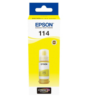 114 FLACON D'ENCRE JAUNE 70ML